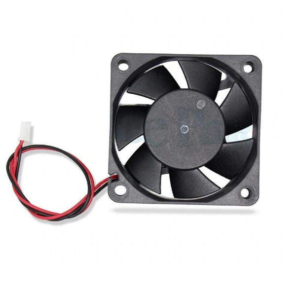 Cabinet 3 Inch Fan Square 12 V DC CPU Cooling fan Cooler - Black, Pack of 1