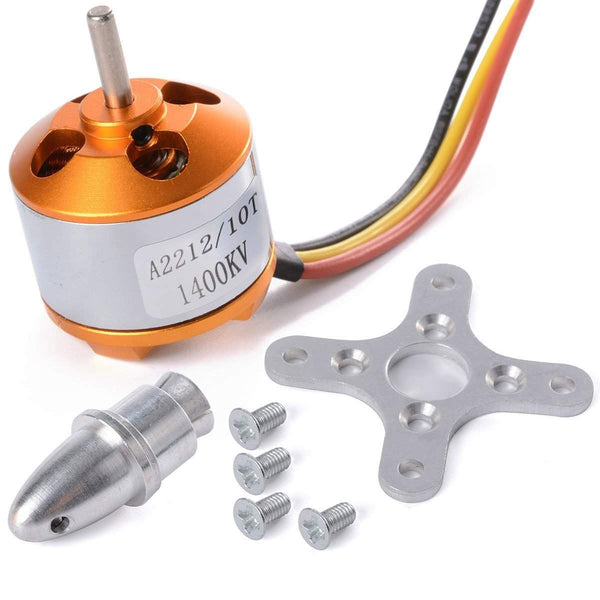 A2212 1400 KV BLDC Brushless DC Motor for Drone Quadcopter RC Plane - Robotbanao.com