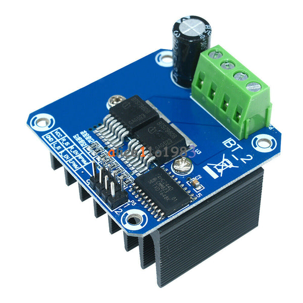 Double BTS7960B DC 43A Stepper Motor Driver H-Bridge PWM For Arduino